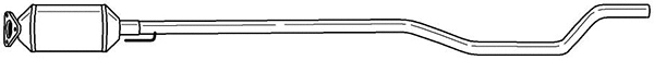 Soot/Particulate Filter, exhaust system (41445)