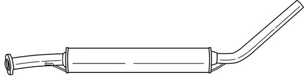 Centre Muffler (72406)