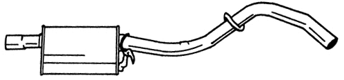Centre Muffler (40456)