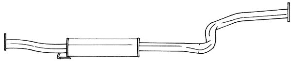 Centre Muffler (65411)