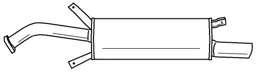 Rear Muffler (53631)