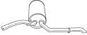 Rear Muffler (10634)