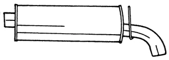 Rear Muffler (50635)