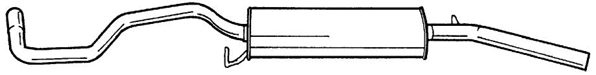Rear Muffler (22615)