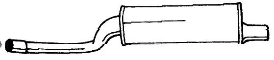Rear Muffler (12629)