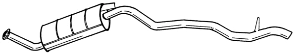 Rear Muffler (37602)