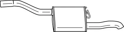 Rear Muffler (26617)