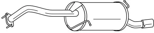 Rear Muffler (34611)