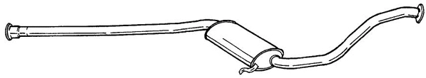 Centre Muffler (51403)