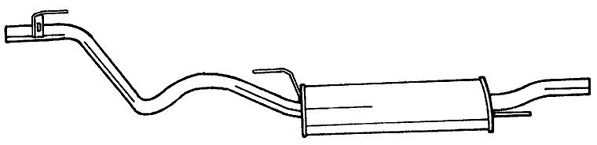 Rear Muffler (60624)