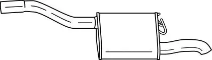 Rear Muffler (26652)