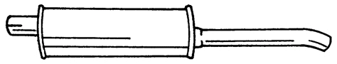 Rear Muffler (40607)