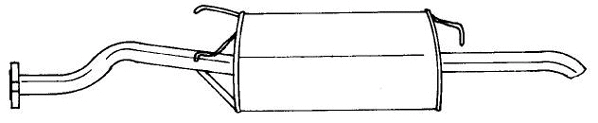 Rear Muffler (65632)