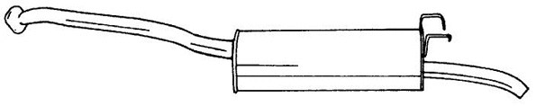 Rear Muffler (50654)