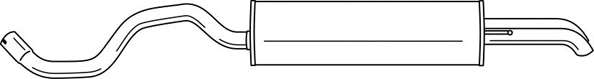 Rear Muffler (42605)
