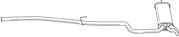 Rear Muffler (35660)