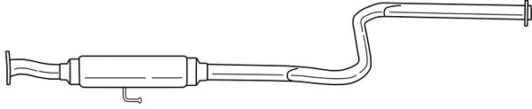 Centre Muffler (23437)