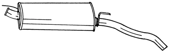 Rear Muffler (50637)