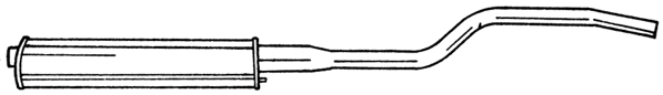 Centre Muffler (45435)