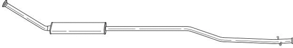 Centre Muffler (20444)