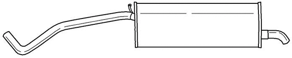 Rear Muffler (42624)
