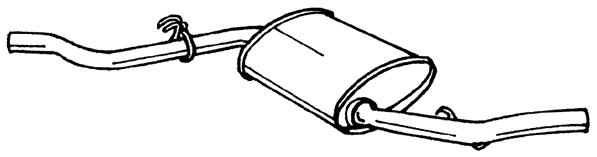 Rear Muffler (12663)