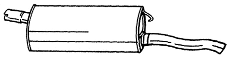 Rear Muffler (40631)