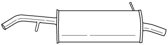 Rear Muffler (46623)