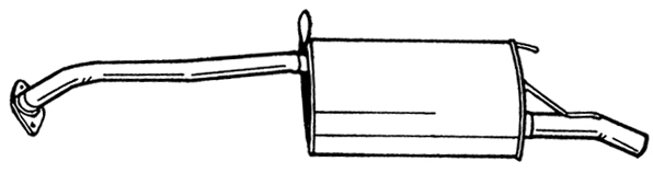 Rear Muffler (38601)
