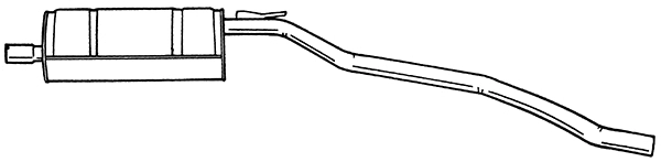 Rear Muffler (38671)