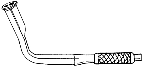 Exhaust Pipe (16101)