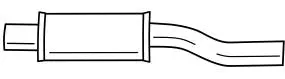 Centre Muffler (12481)