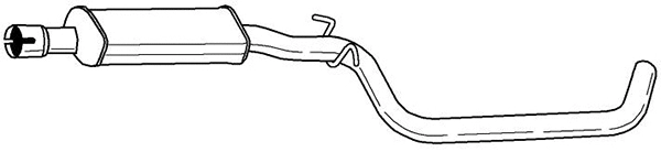 Centre Muffler (60498)