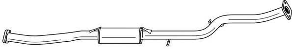 Centre Muffler (34402)