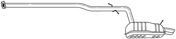 Rear Muffler (53645)