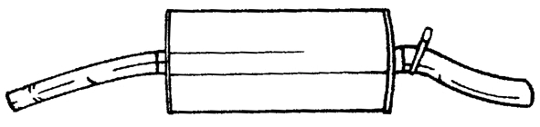 Rear Muffler (25619)