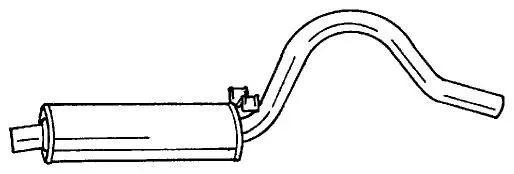 Centre Muffler (40417)
