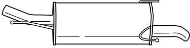 Rear Muffler (41651)