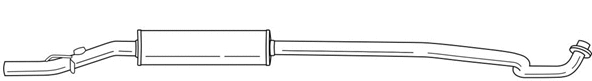 Centre Muffler (44440)