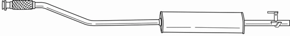 Centre Muffler (35447)