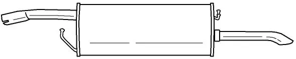 Rear Muffler (25656)