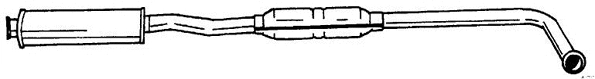 Centre Muffler (50431)