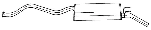 Rear Muffler (50629)