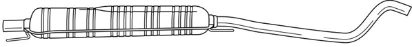 Centre Muffler (41425)