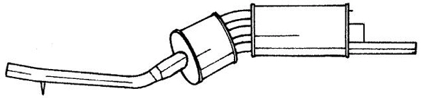 Rear Muffler (45636)