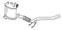 Soot/Particulate Filter, exhaust system (10102)