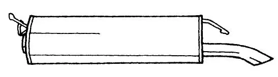 Rear Muffler (20635)