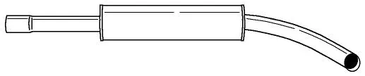 Centre Muffler (60495)