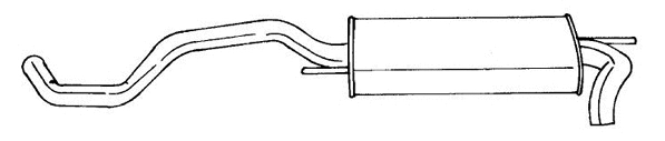Rear Muffler (60672)