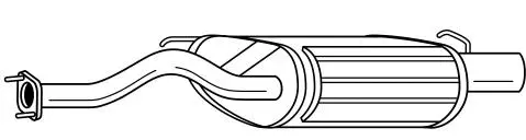 Rear Muffler (65649)